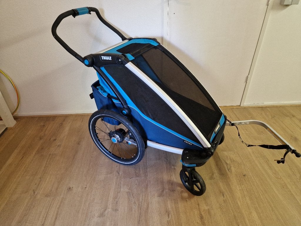 Thule Cross fietskar - 1 persoons, Ophalen, Opvouwbaar, 20 tot 40 kg, Zo goed als nieuw
