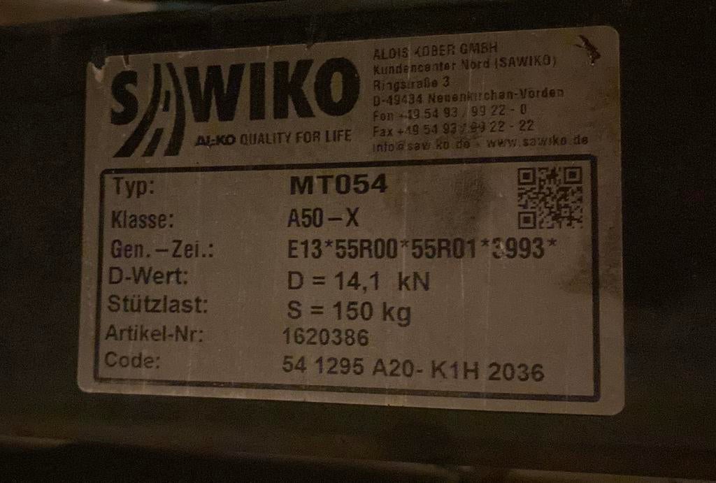 Trekhaak voor Mercedes sprinter of camper met Mercedes, Auto-onderdelen, Trekhaken, Ophalen, Gebruikt