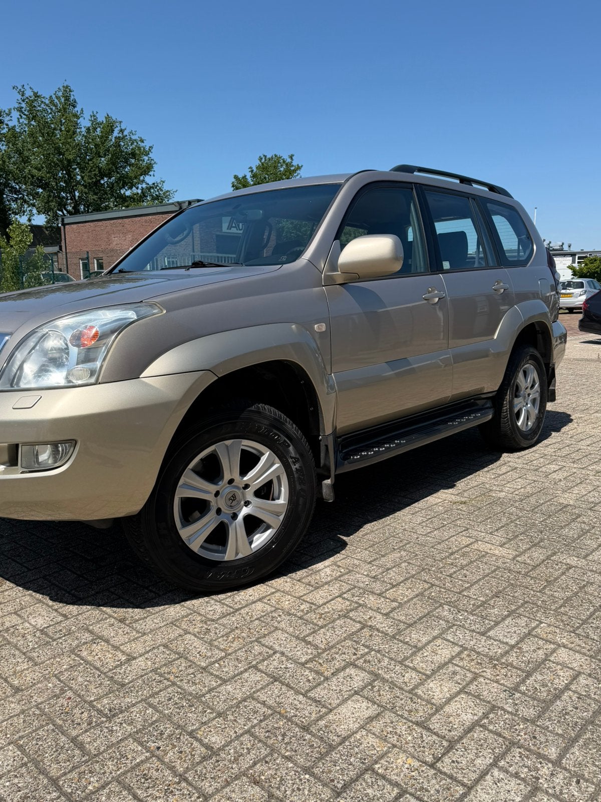 Toyota landcruiser 4.0 v6 nieuwe apk 5dr, Auto's, 249 pk, 8 stoelen, 2800 kg, Leder