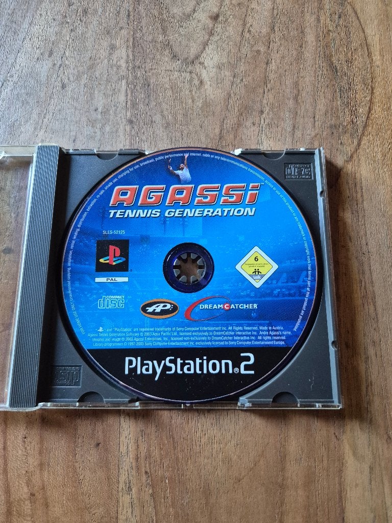 Agassi Tennis Generation - PlayStation 2, Ophalen of Verzenden, Zo goed als nieuw, Sport, 3 spelers of meer