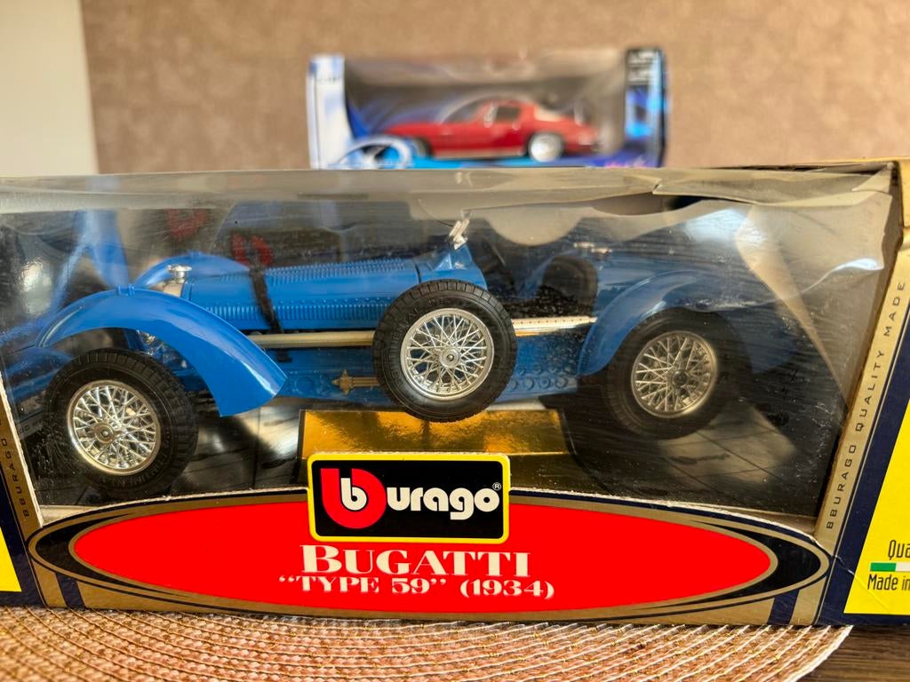 Modelauto's: Bugatti, Audi, Lamborghini (Bburago, Maisto), Ophalen of Verzenden, Nieuw, Auto, Bburago
