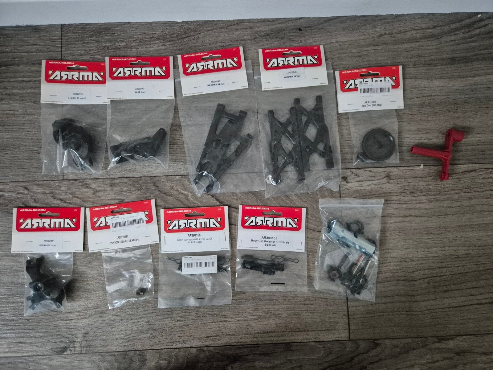 ARRMA RC onderdelen -zie beschrijving voor artikelnummers, Hobby en Vrije tijd, Ophalen of Verzenden, Nieuw, Schaal 1:10, Onderdeel