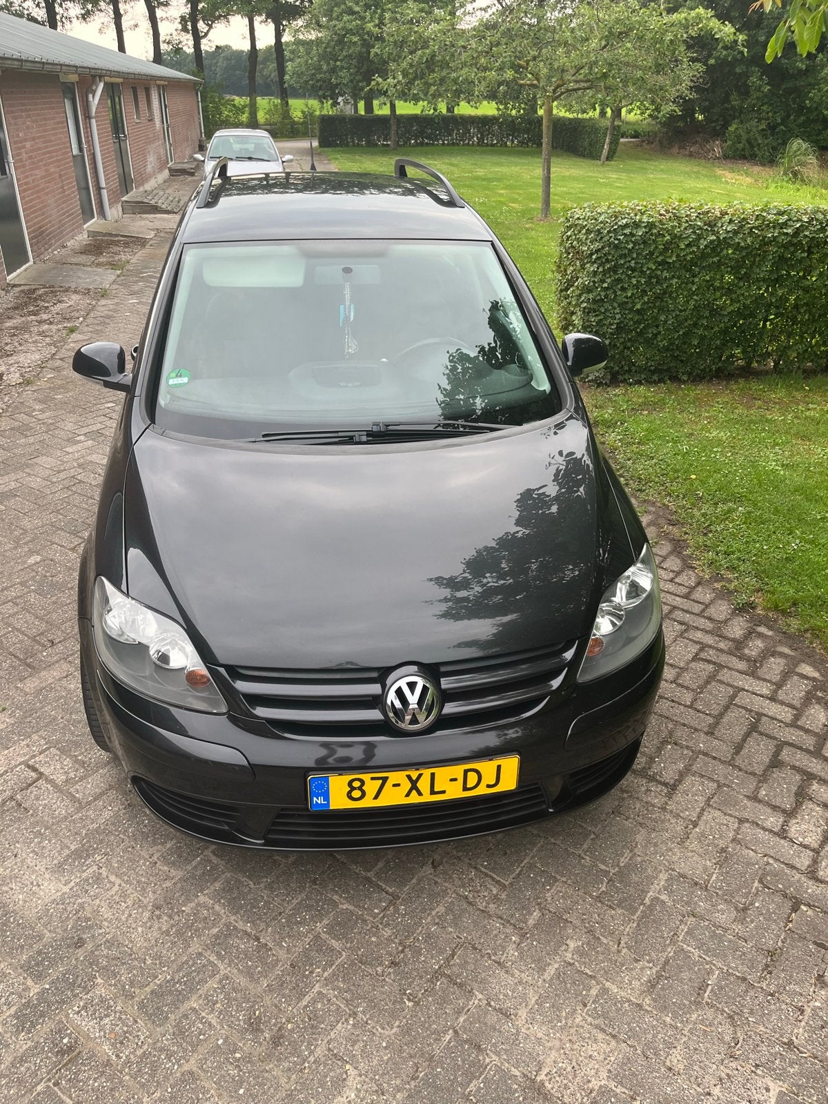 Volkswagen Golf Plus 1.6 FSI 85KW 2007 Zwart, Auto's, 4 cilinders, Zwart, 1200 kg, 115 pk