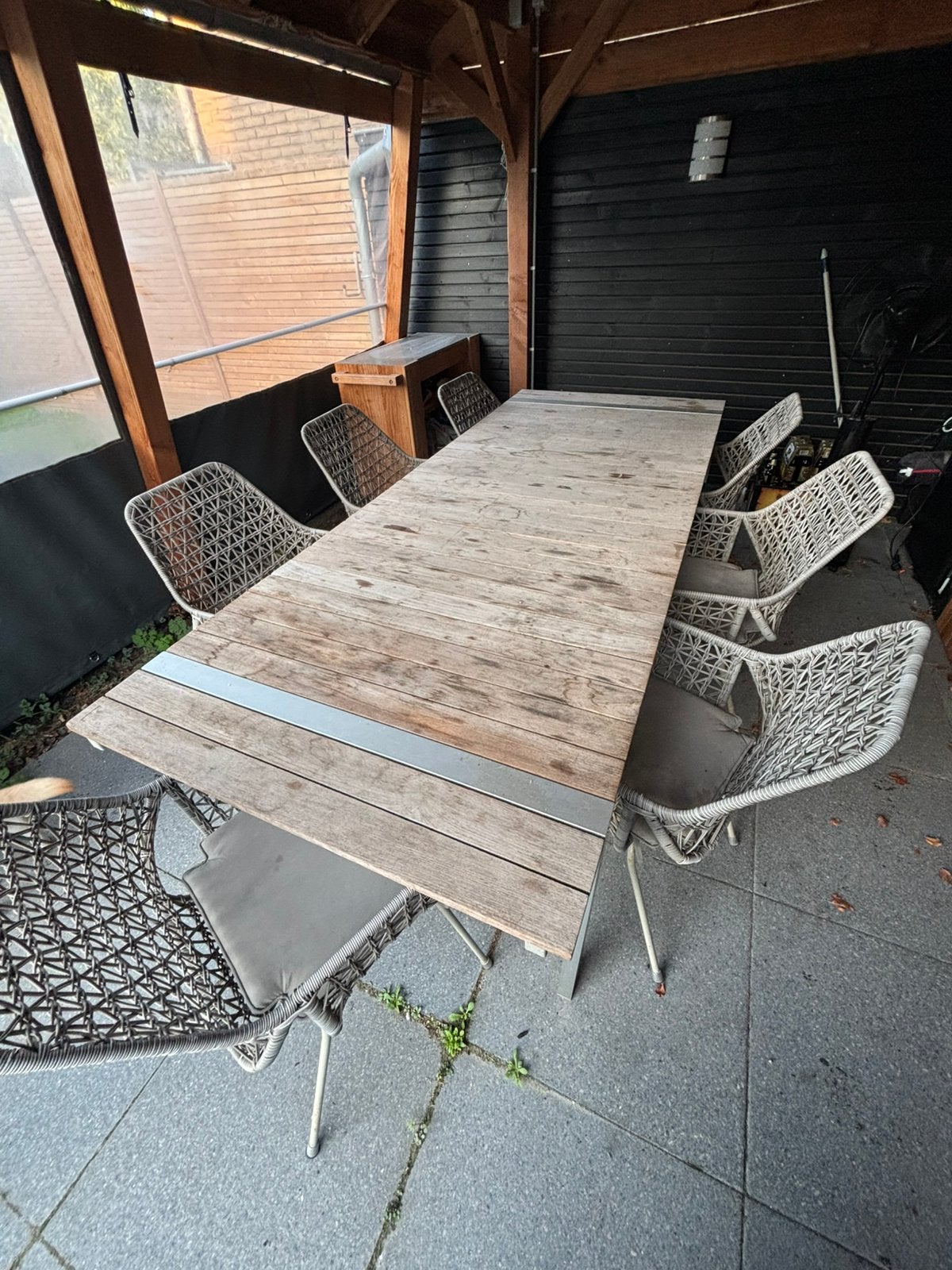 Tuintafel gratis af te halen, Tuin en Terras, Ophalen, Gebruikt