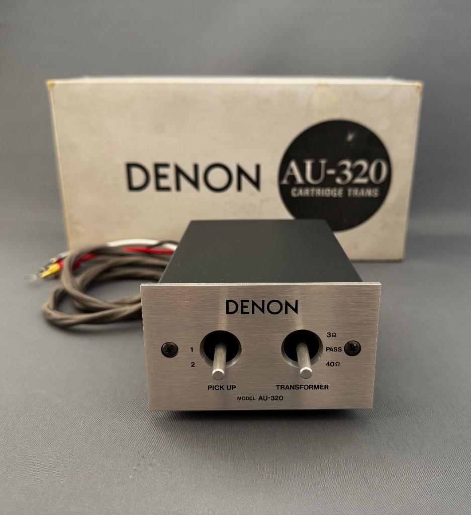 DENON AU-320 Step Up Transformer (SUT), Ophalen of Verzenden, Zo goed als nieuw, Platenspeler-onderdeel, Overige merken