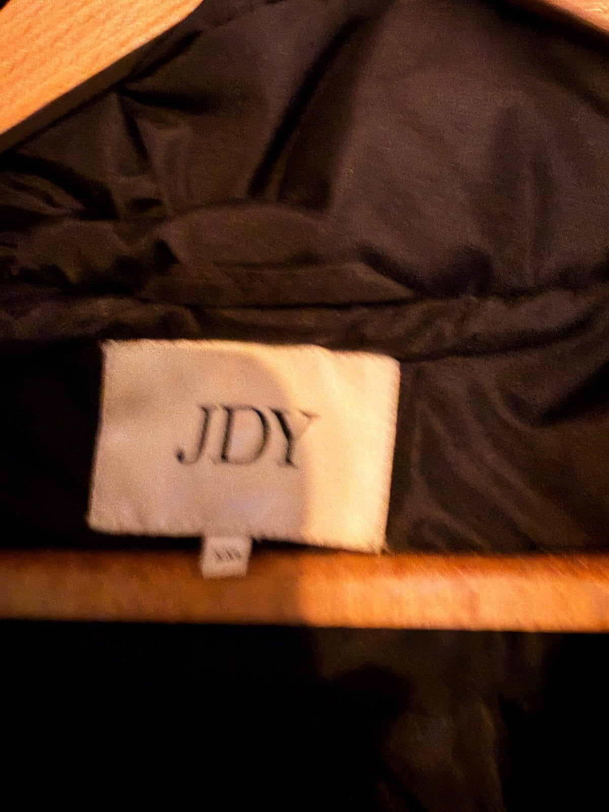 JDY Zwarte Lange Puffer Jas met Capuchon - Maat XXL, Ophalen of Verzenden, Zo goed als nieuw, Maat 46/48 (XL) of groter, Zwart