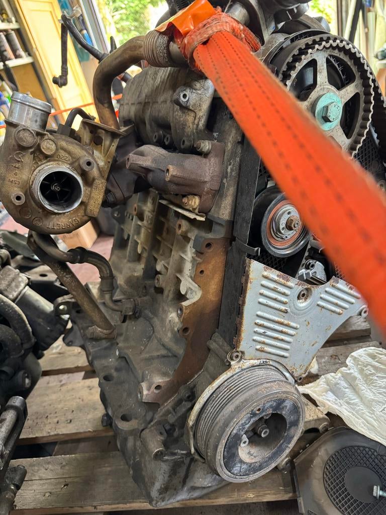 1.9 TDI AHL Motor met Aangepaste Kabelboom, Auto-onderdelen, Ophalen of Verzenden, Gebruikt, Volkswagen