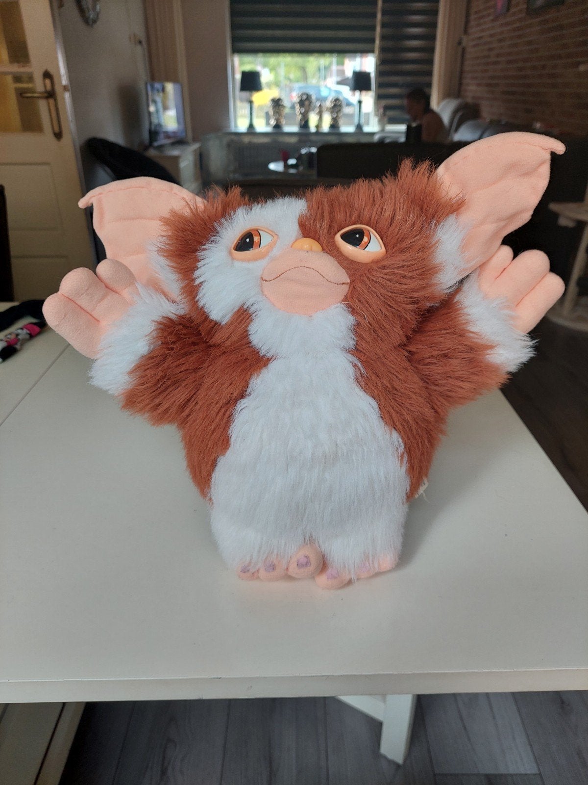 Vintage Gremlins Gizmo Plush Toy 1995 Warner Bros.  33cm, Overige merken, Overige karakters, Overige typen, Ophalen of Verzenden