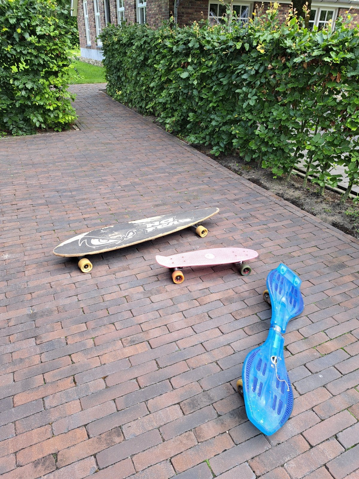 Skateboards en Waveboard - Diverse modellen, Ophalen, Gebruikt, Skateboard, Longboard
