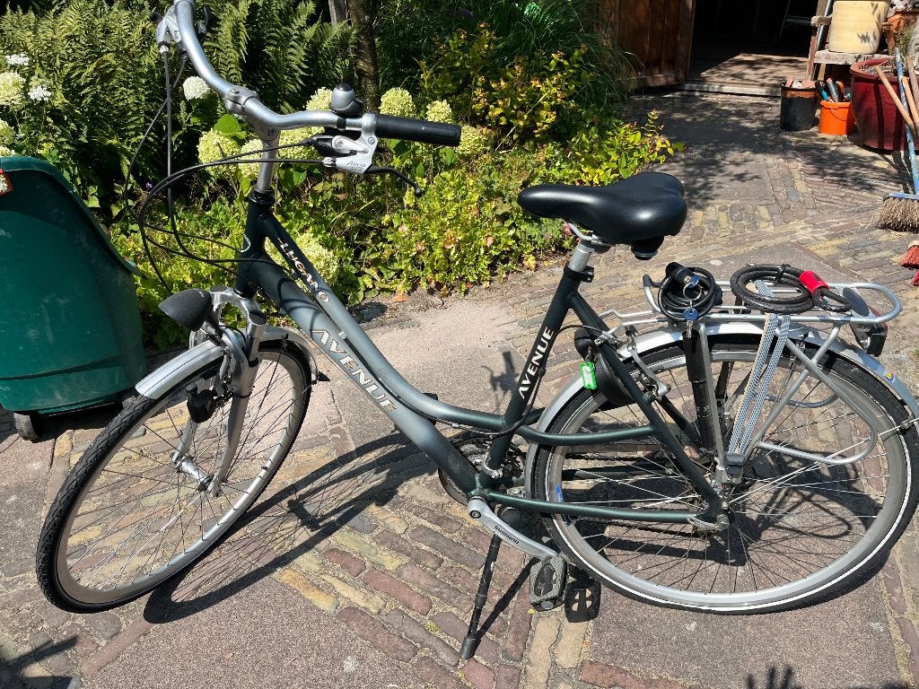 Luxe damesfiets van Lugano, Velgrem, Versnellingen, Ophalen, Overige merken