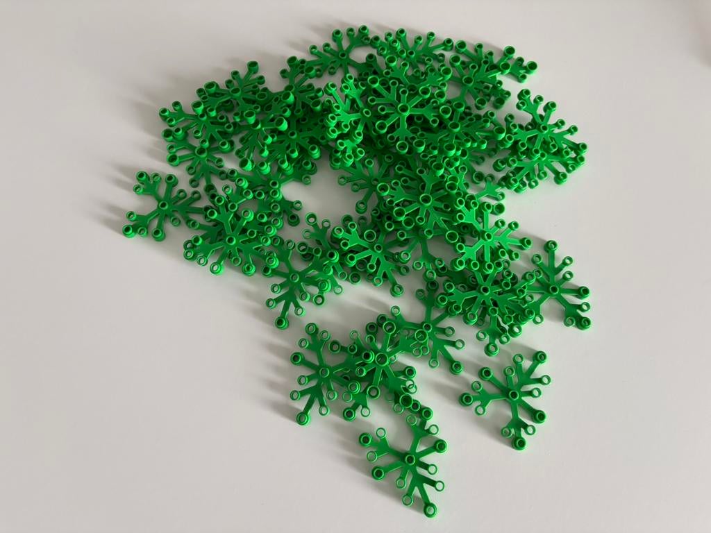 Lego heldergroene grote bloembladeren - 50 stuks - Nieuw, City, Lego, Nieuw, Ophalen of Verzenden