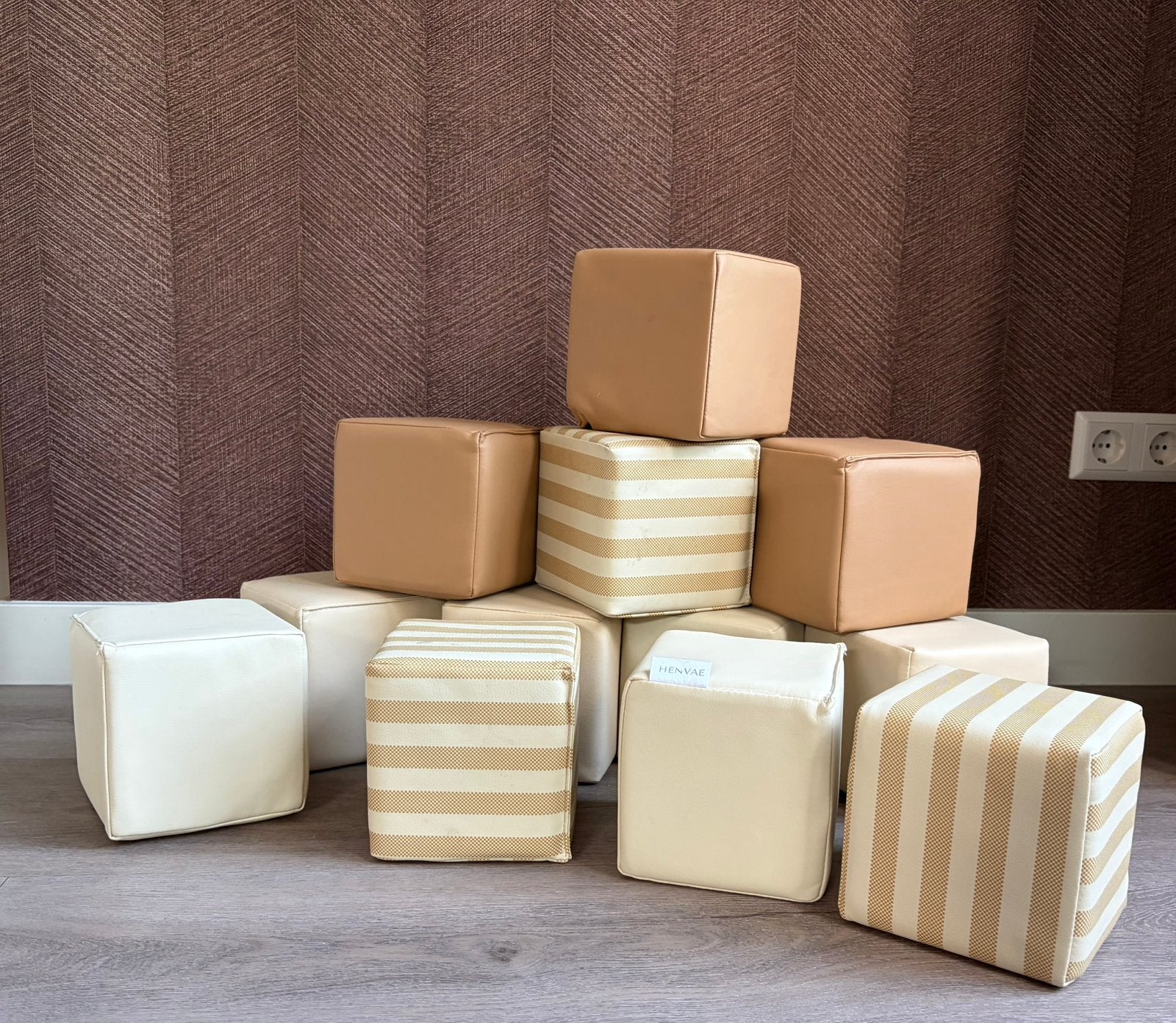 Henvae foam blokken set, Ophalen of Verzenden, Zo goed als nieuw