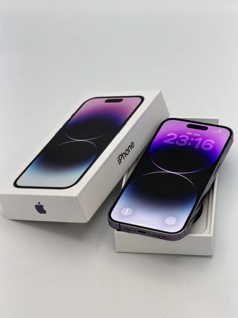 Erg Nette iPhone 14 Pro Purple 256GB, 100% batterijconditie!, 256 GB, Apple, ., Paars