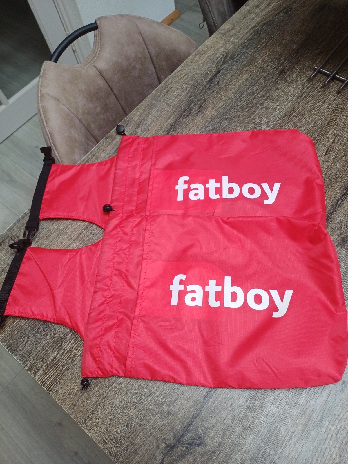 Nieuwe Fatboy opblaasbare kussentjes - Rood, Overige merken, Nieuw, Ophalen of Verzenden, Overige typen