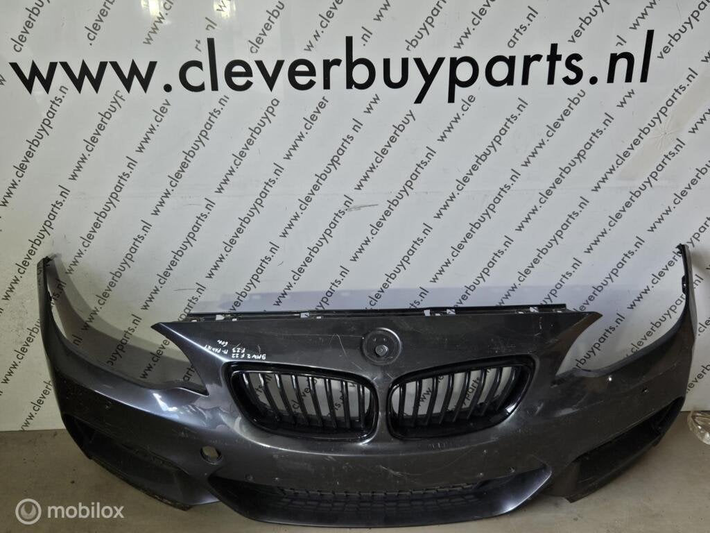 Voorbumper originl BMW 2-serie Coupé F22 ('14->) 51118055299, Gebruikt, Voor, Ophalen of Verzenden, Bumper