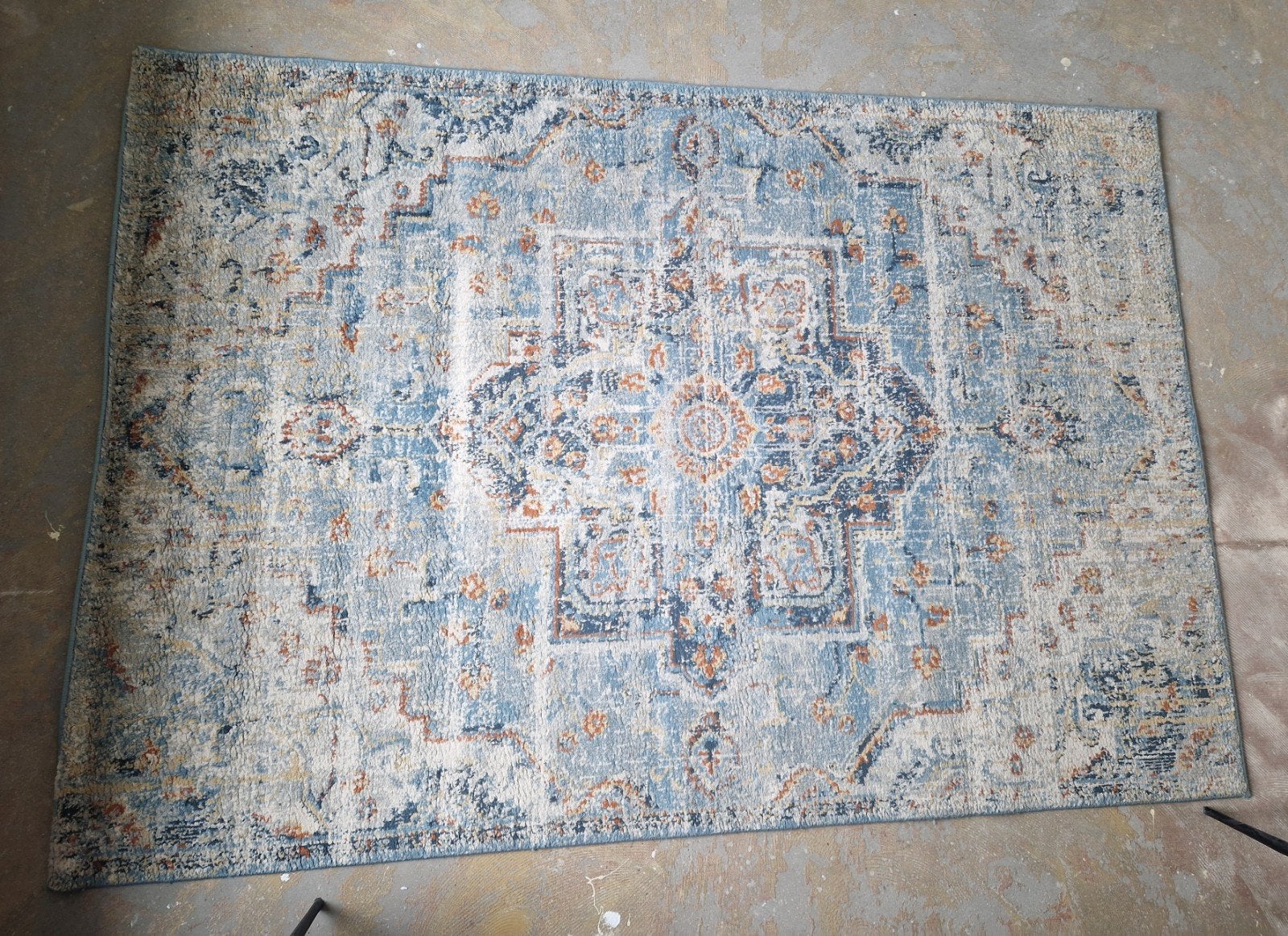 Vloerkleed 'overlund' Ikea, Ophalen, 150 tot 200 cm, 200 cm of meer, Zo goed als nieuw