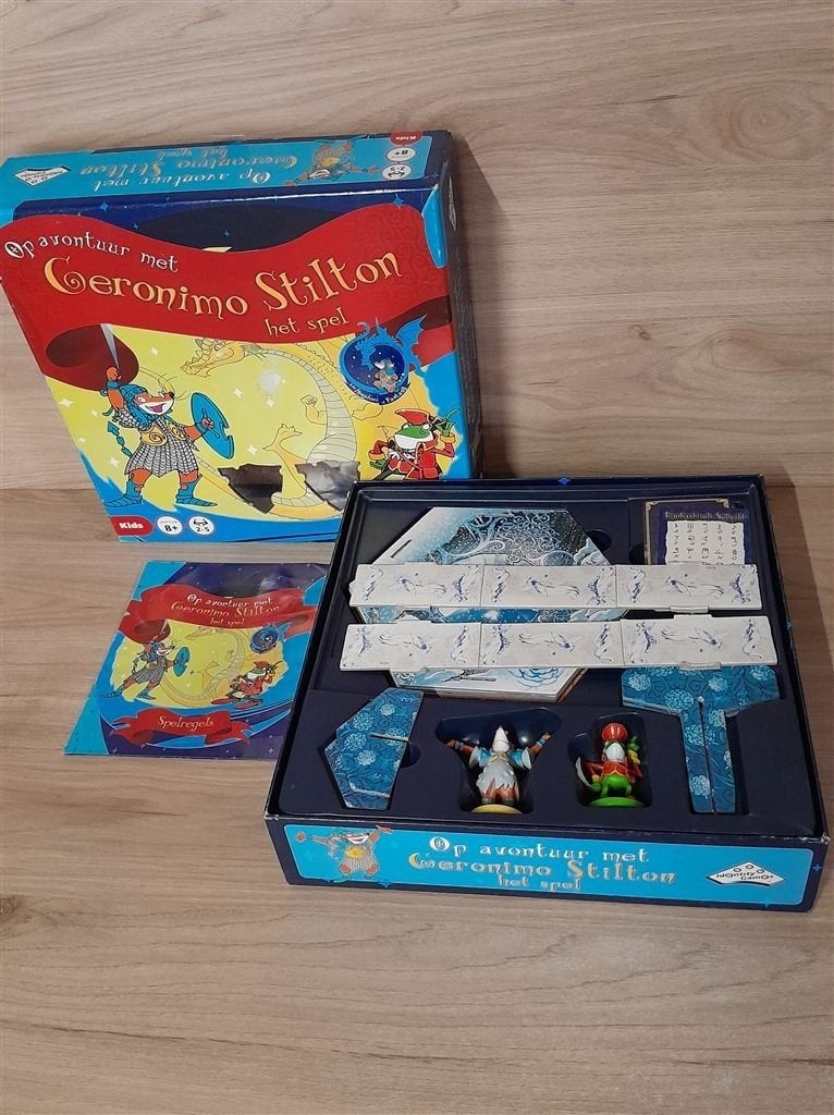 Op avontuur met Geronimo Stilton - het spel - s5556