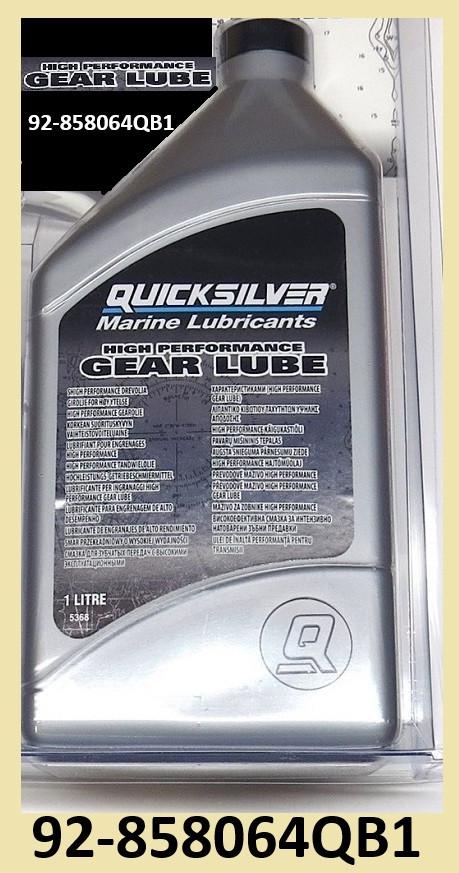 91-8M0050053 Set Quicksilver 1L staartstukolie + pomp €30,95, Ophalen of Verzenden, Nieuw, Motor en Techniek
