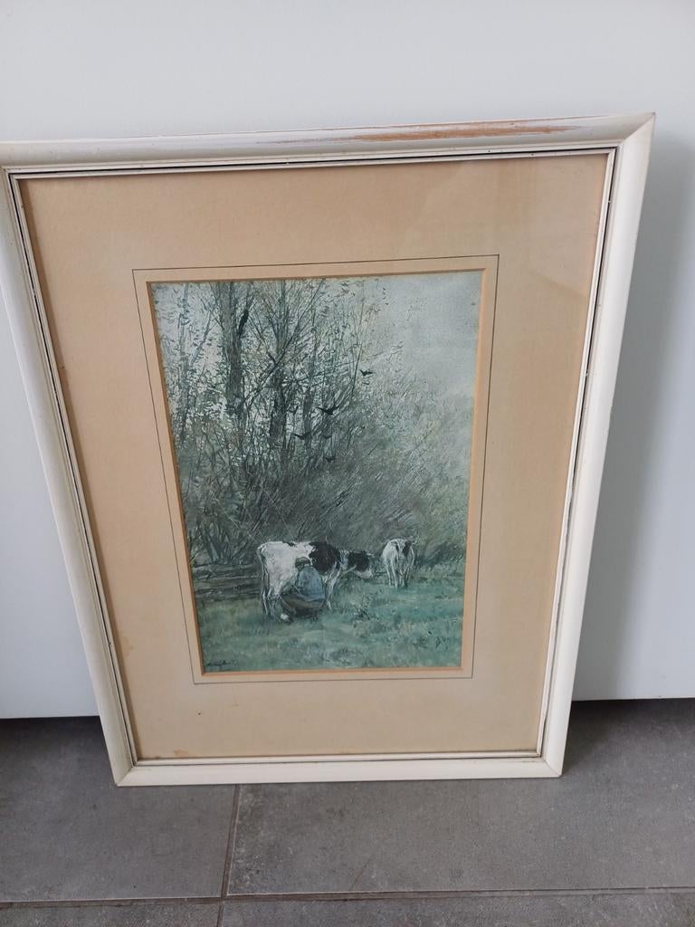 Willem Maris, Antiek en Kunst, Ophalen of Verzenden