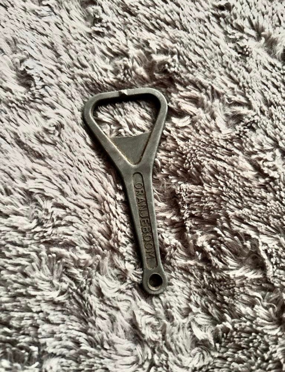 Oranjeboom Flessenopener - Vintage Metaal, Ophalen of Verzenden, Gebruikt, Flesopener, Oranjeboom