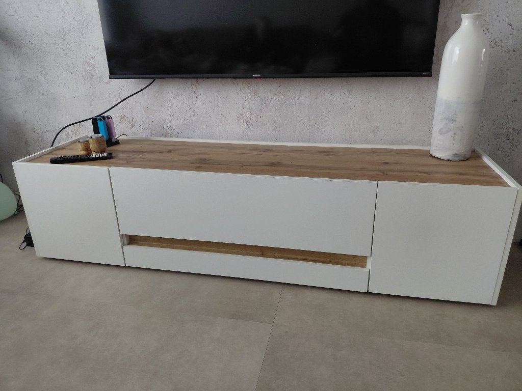 Tv meubel 170 cm, Huis en Inrichting, Ophalen, Gebruikt, 150 tot 200 cm, Minder dan 100 cm