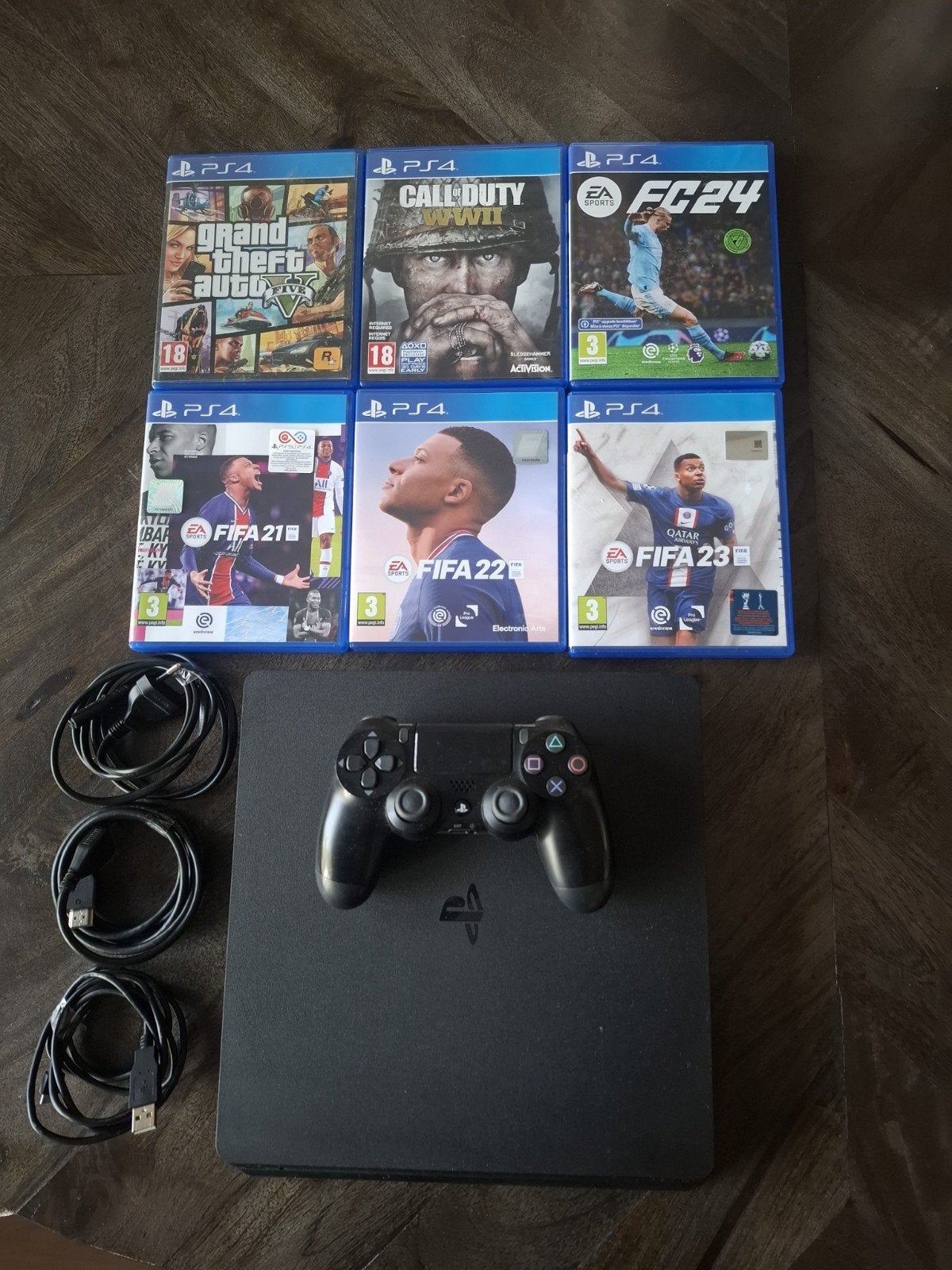 playstation 4, Spelcomputers en Games, Ophalen, Gebruikt, Met 1 controller, Original