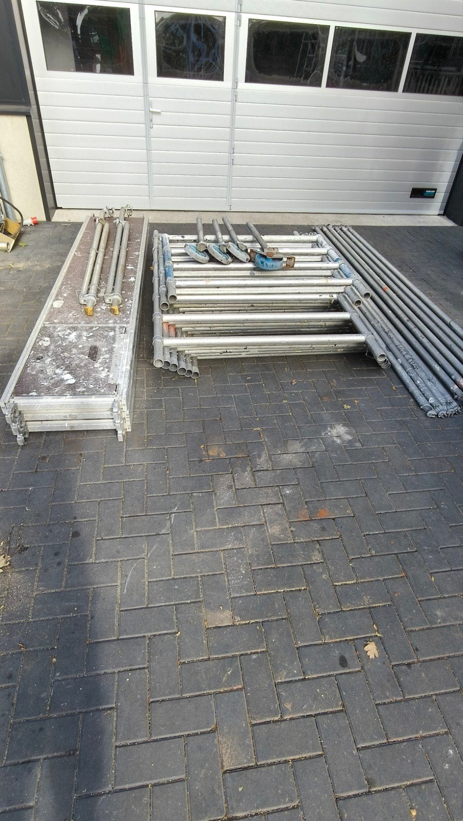 Skyworks rolsteiger klussteiger werkhoogte 8.2 meter 135x305, Doe-het-zelf en Verbouw, Ophalen, Gebruikt, Rolsteiger of Kamersteiger