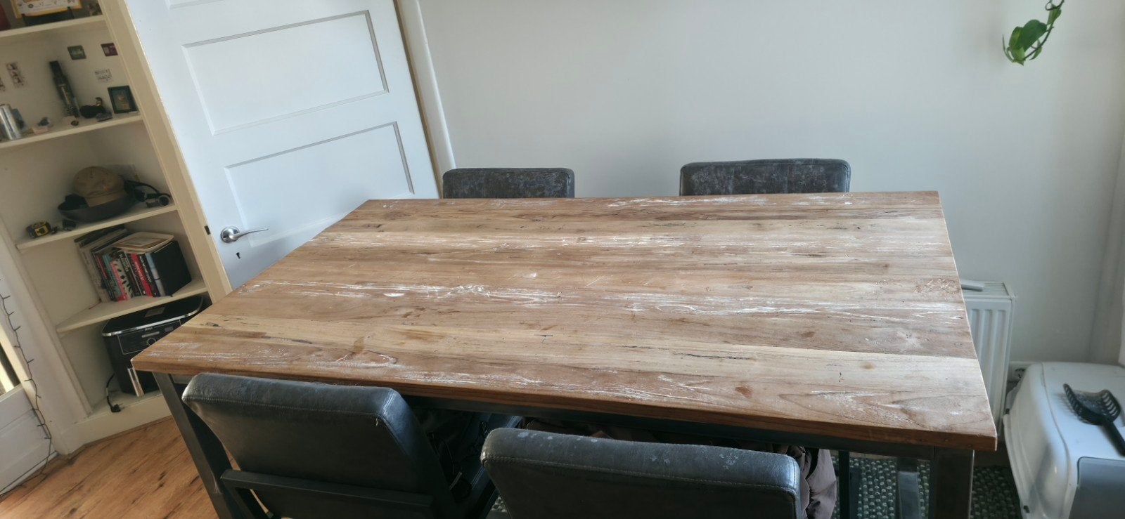 Bartafel eettafel hoge tafel 160x90x10 MOET WEG, Ophalen