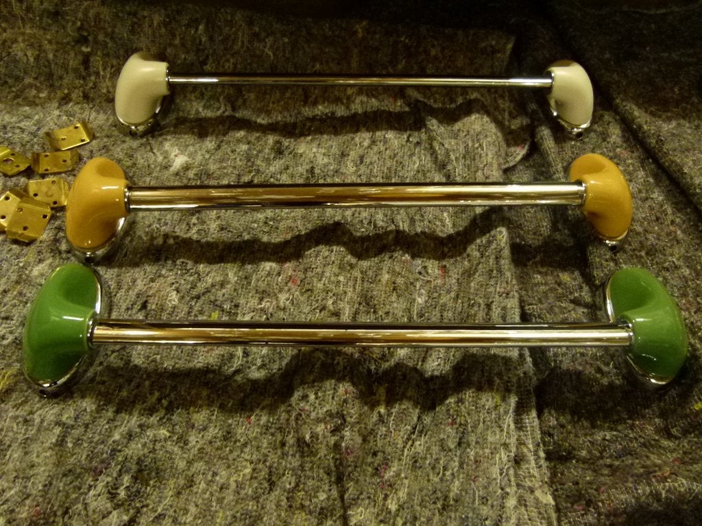 vintage Colani handdoekstang Villeroy Boch 70er, Ophalen, Zo goed als nieuw, Steen, Overige typen