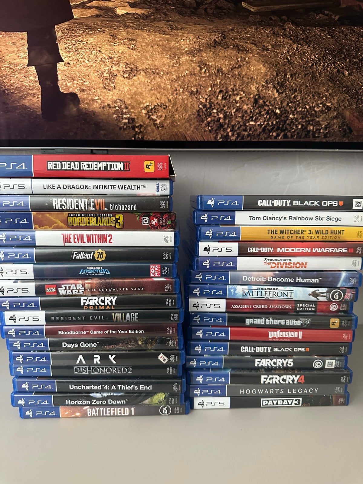 Grote collectie PS4 en PS5 games - Diverse genres, Spelcomputers en Games, Games | Sony PlayStation 4, Online, Gebruikt, Vanaf 18 jaar
