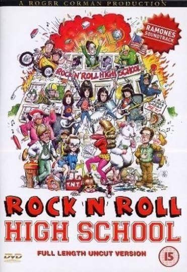 DVD ROCK 'N' ROLL HIGH SCHOOL THE RAMONES LIVE UNCUT VERSIE, Alle leeftijden, Verzenden, Zo goed als nieuw, Overige genres