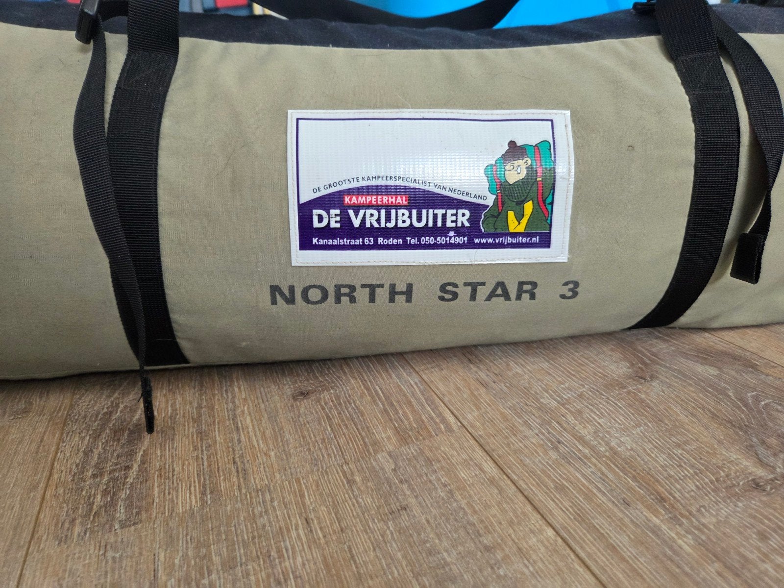 Gratis goede tent - North Star 3 van De Vrijbuiter, Caravans en Kamperen, Ophalen of Verzenden, Gebruikt, Tot en met 3