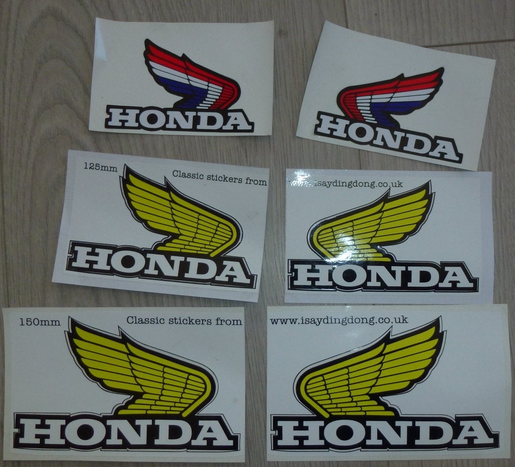 Honda wing stickers, Ophalen of Verzenden, Nieuw, Overige typen, Honda mt mtx
