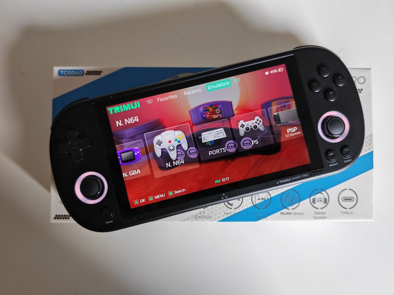 TrimUI Smart Pro Handheld Game Console - Zo goed als nieuw, Spelcomputers en Games, Spelcomputers | Overige, Ophalen of Verzenden
