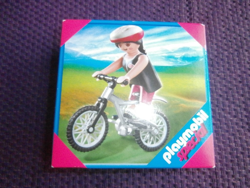 Playmobil mountainbike 4743 fiets fietsen special edition, Complete set, Nieuw, Ophalen of Verzenden, Sports & action