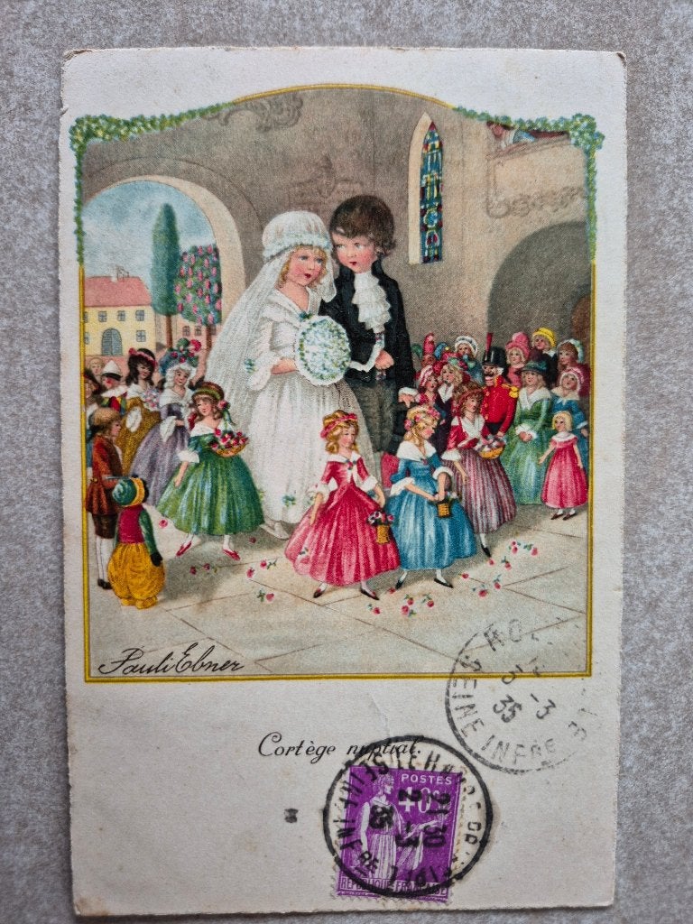 Pauli Ebner kinderkaart Nr. 20, Ophalen of Verzenden, 1920 tot 1940, Gelopen, Kinderen