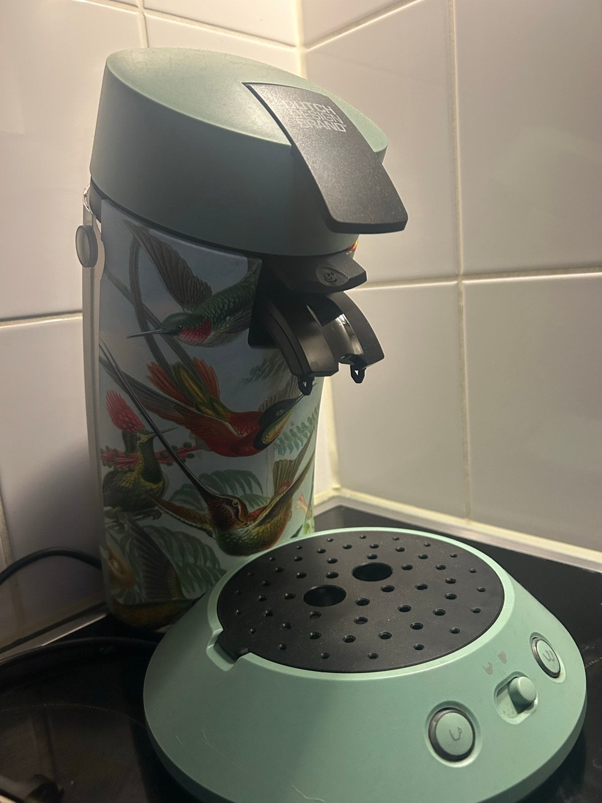 Senseo plus limited edition, Ophalen, Koffiepads en cups, Gebruikt, Koffiemachine