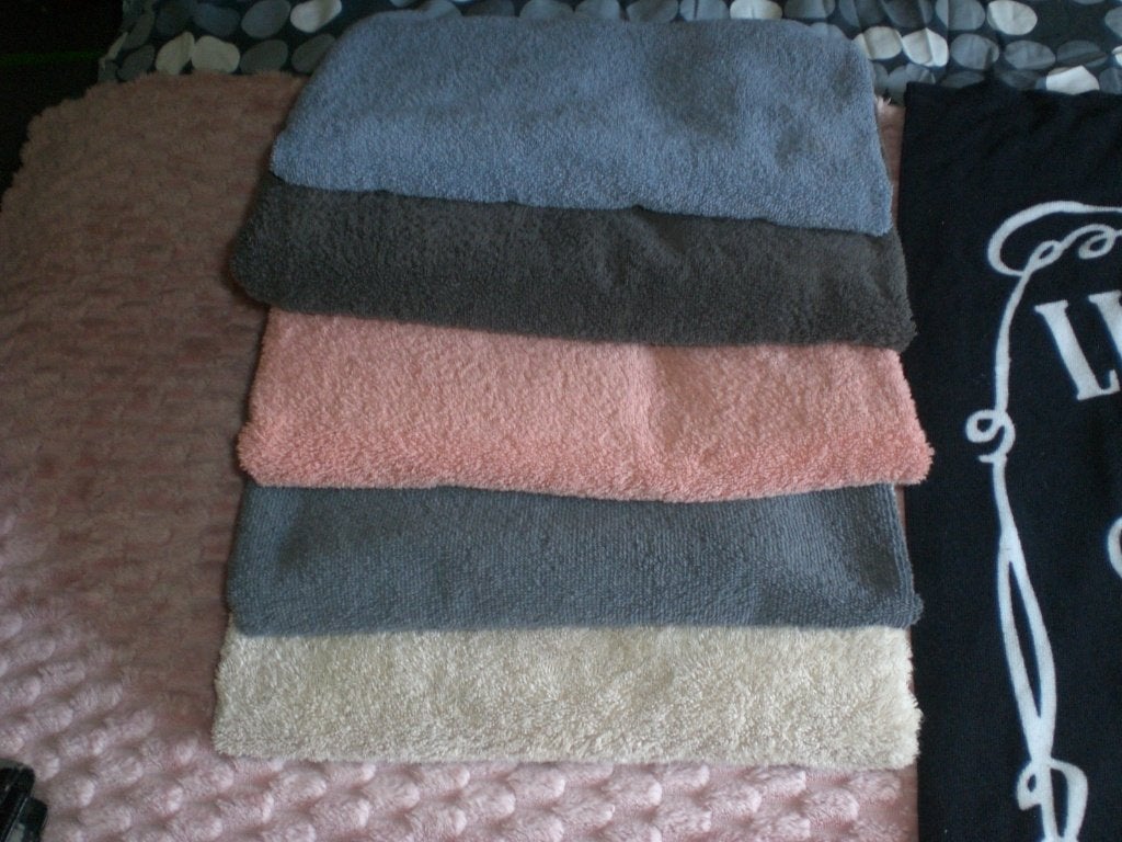grote badlakens en grote strandlakens, Ophalen, Zo goed als nieuw, Handdoek