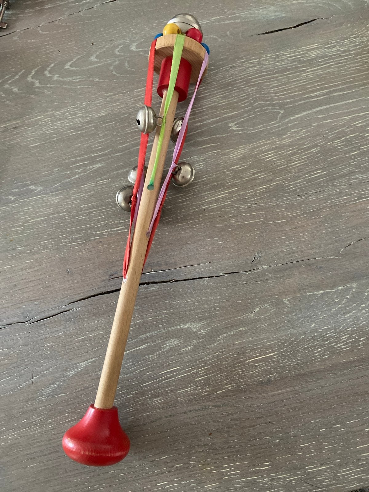 Bellen stok - Muziekinstrument bigjigs, Ophalen of Verzenden, Gebruikt