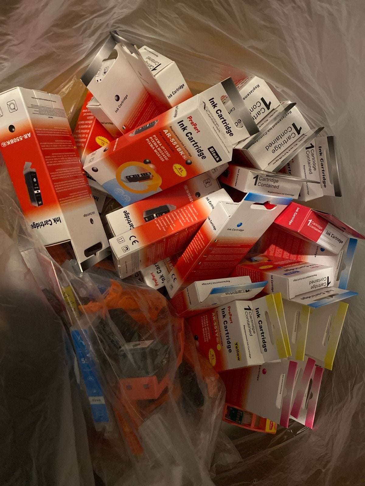 Grote partij inktcartridges PIXMA IP7250/MG5450/MG6350, Printer, Inkjetprinter, Ophalen of Verzenden, Nieuw