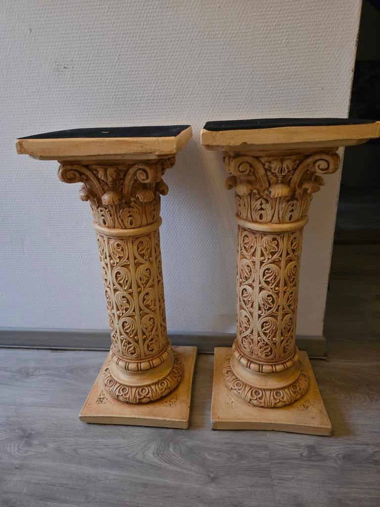 Decoratieve Betonnen Zuilen - Set van 2, Ophalen