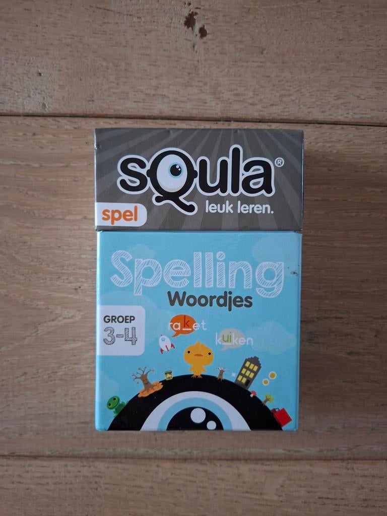 Squla Spel Spelling Woordjes Groep 3-4, Ophalen of Verzenden