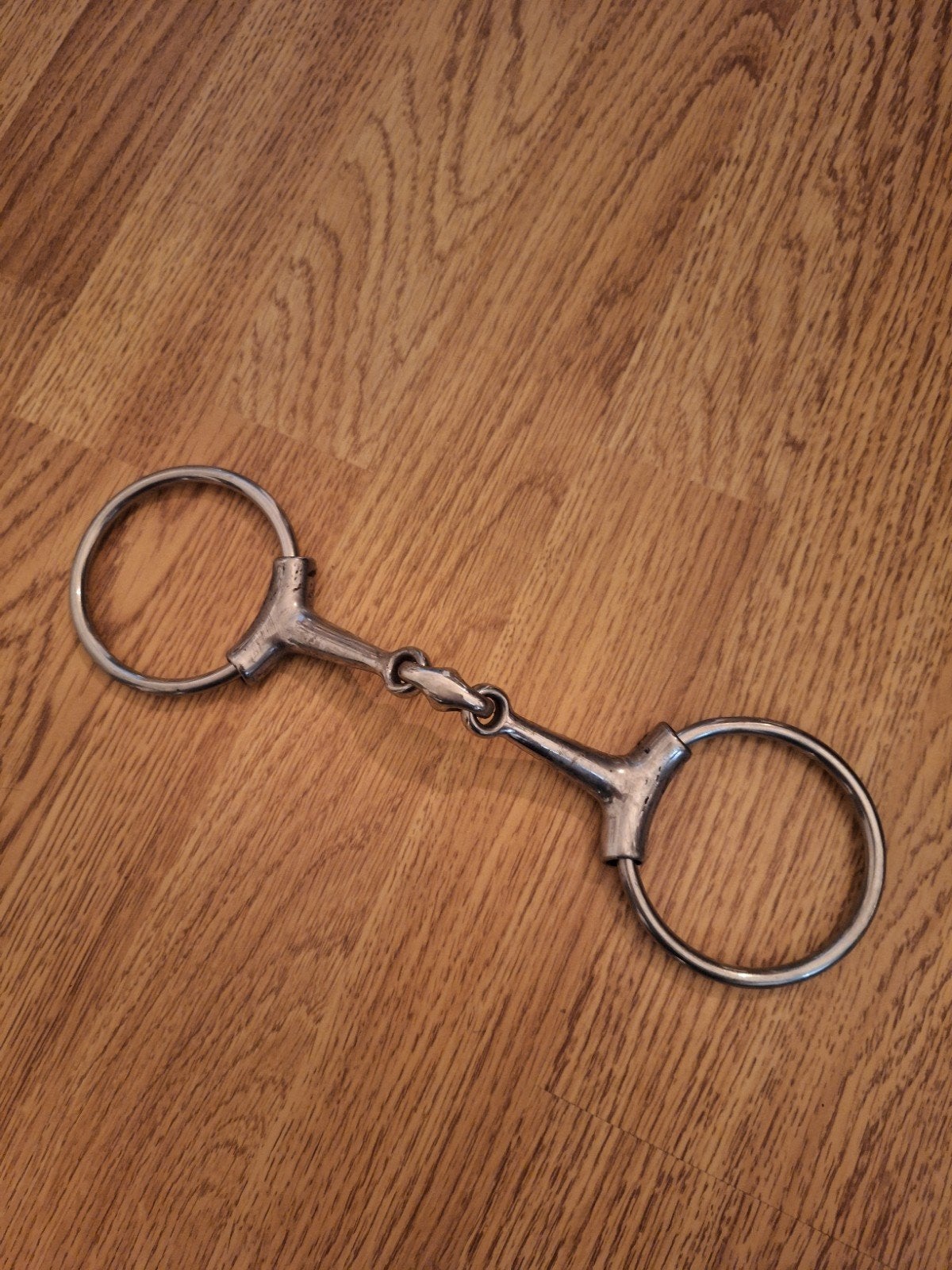 Felix Bühler ringtrens dubbel gebroken bit maat 11.5, Ophalen of Verzenden, Zo goed als nieuw, Dressuur, Bit