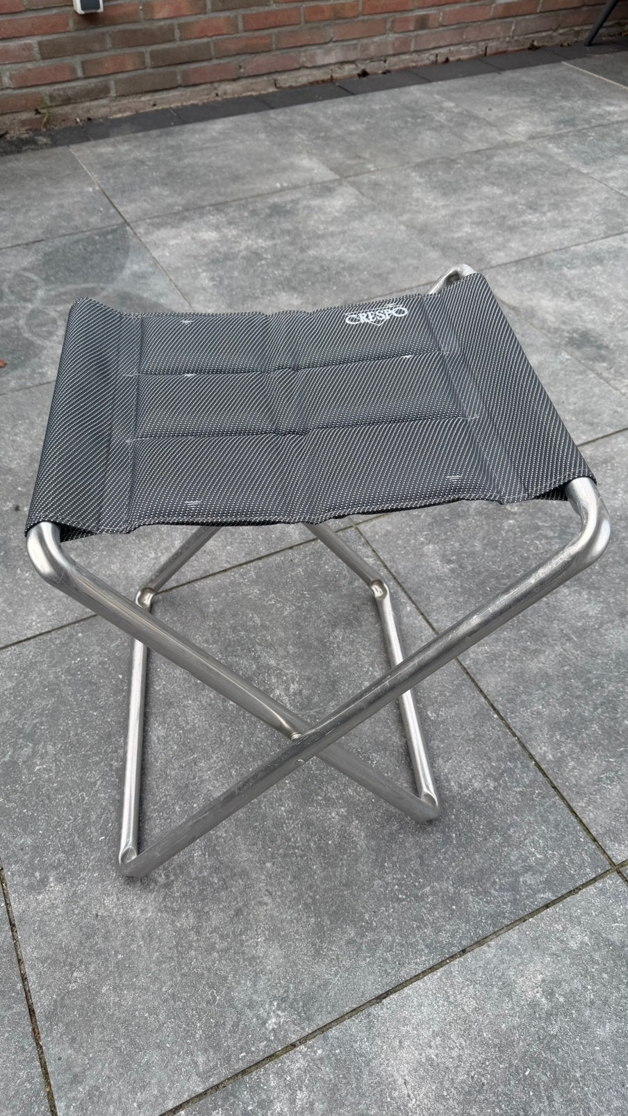 Crespo krukje/voetenbank AP/302, Ophalen of Verzenden, Zo goed als nieuw, Campingstoel