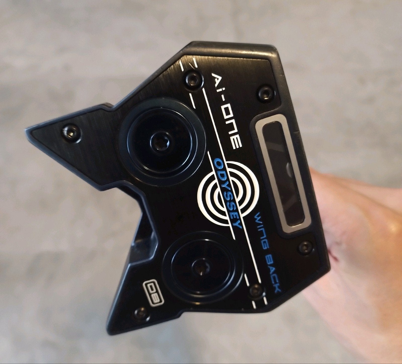 Odyssey Ai-ONE Wing Back Putter - Zo goed als nieuw, Ophalen of Verzenden, Zo goed als nieuw, Club, Overige merken