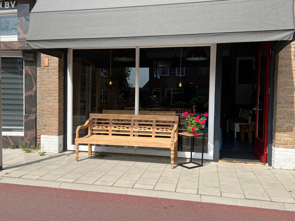 Teak bank lang 190, Tuin en Terras, Tuinbanken, Ophalen of Verzenden, Nieuw, Teakhout