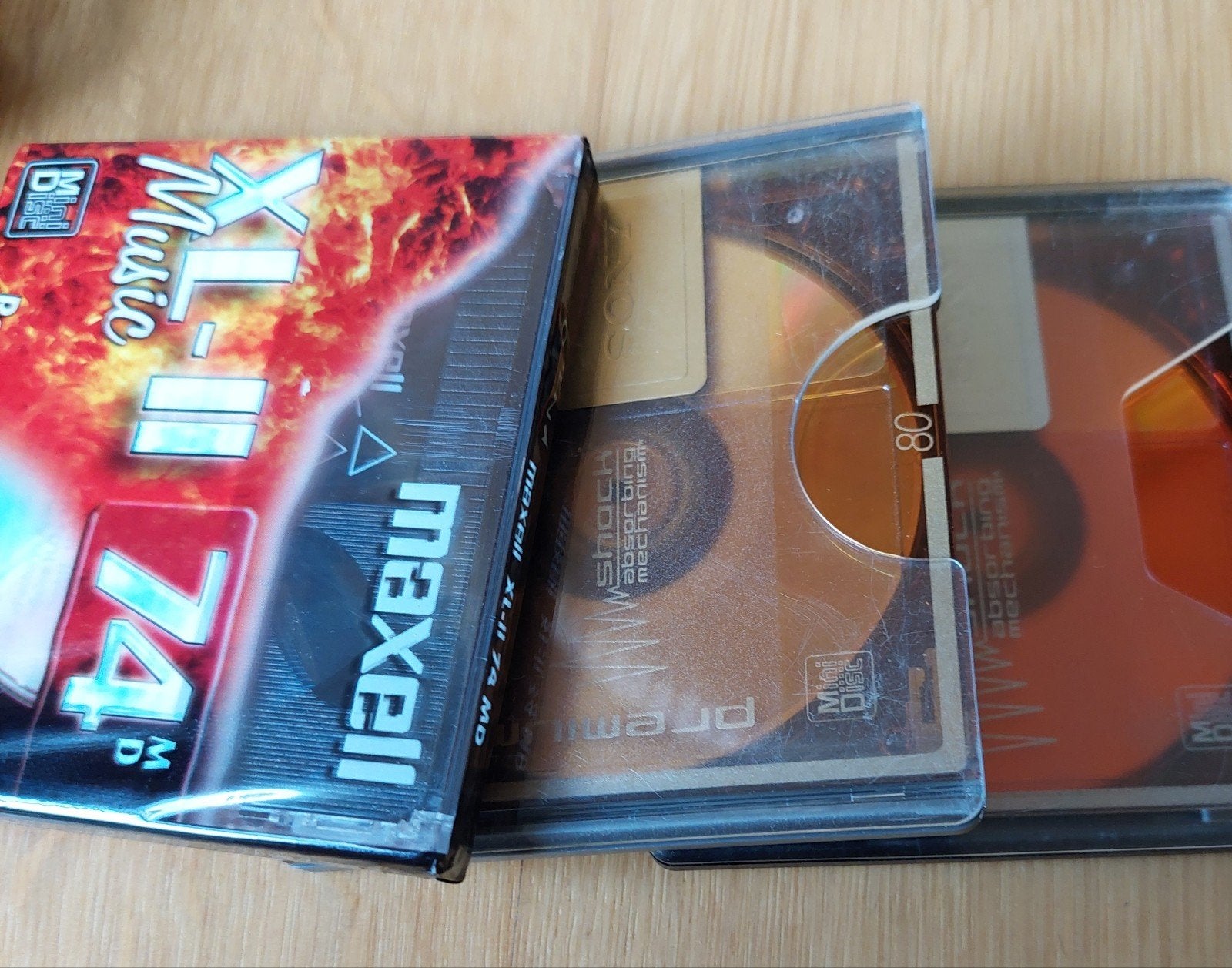 Sharp MT 99 minidisc opnemer en speler., Ophalen