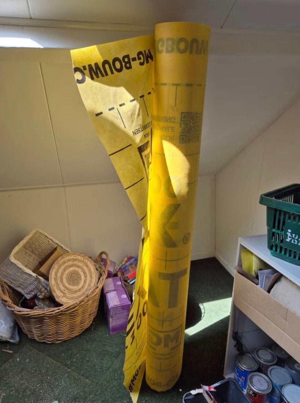 dampdoorlatende folie, Overige materialen, Nieuw, 15 m² of meer, Ophalen