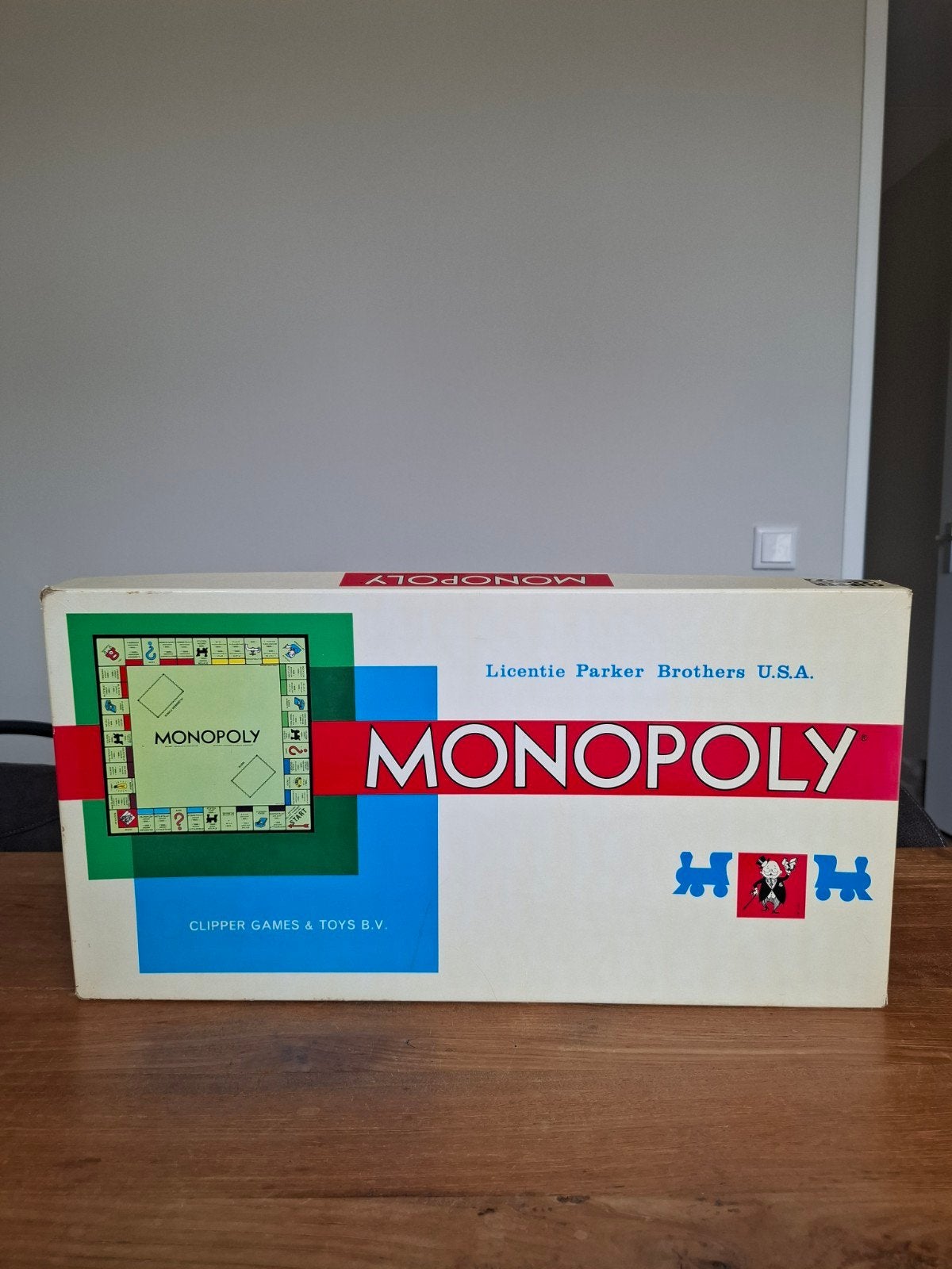 Monopoly Bordspel - Vintage Editie (Clipper Games), Vijf spelers of meer, Ophalen of Verzenden, Gebruikt, Clipper Games & Toys B.V.