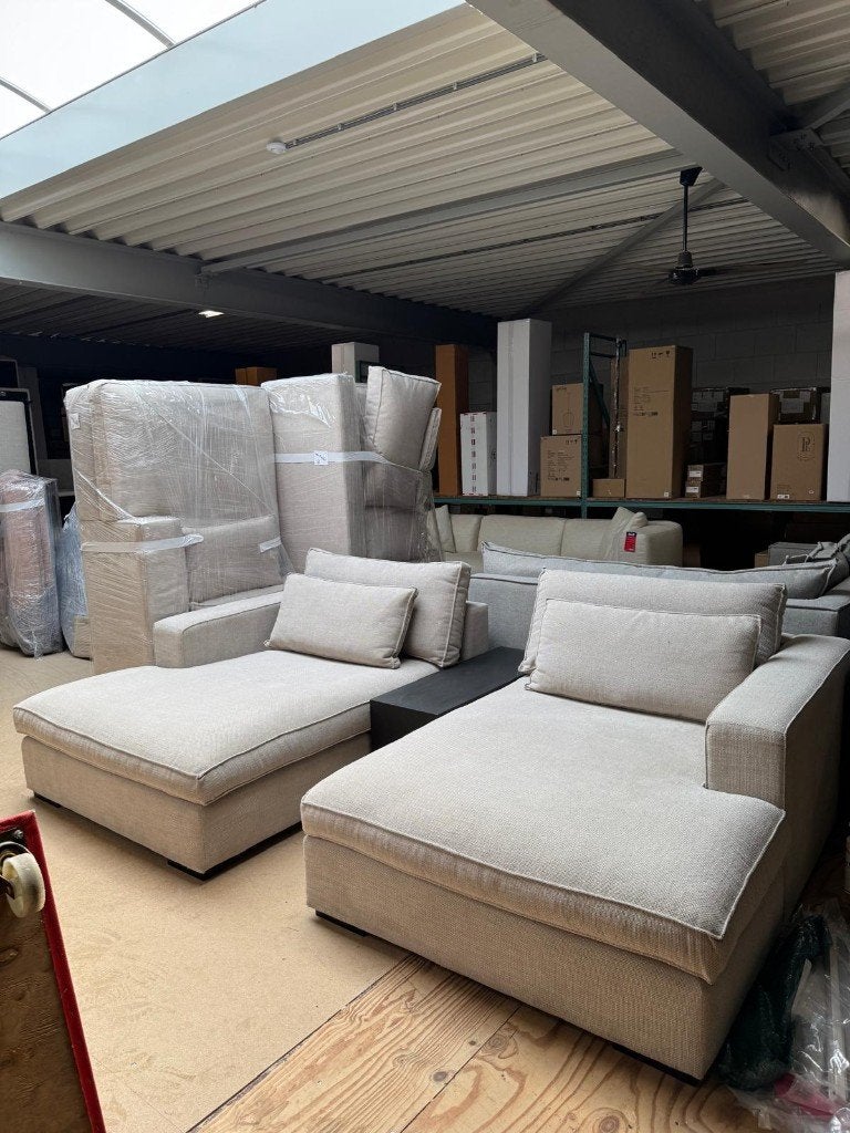 Hoekbank Annabelle l Whoon | Meubilex l van €2536 voor €1299, Ophalen, 250 tot 300 cm, Gebruikt, Tweepersoons